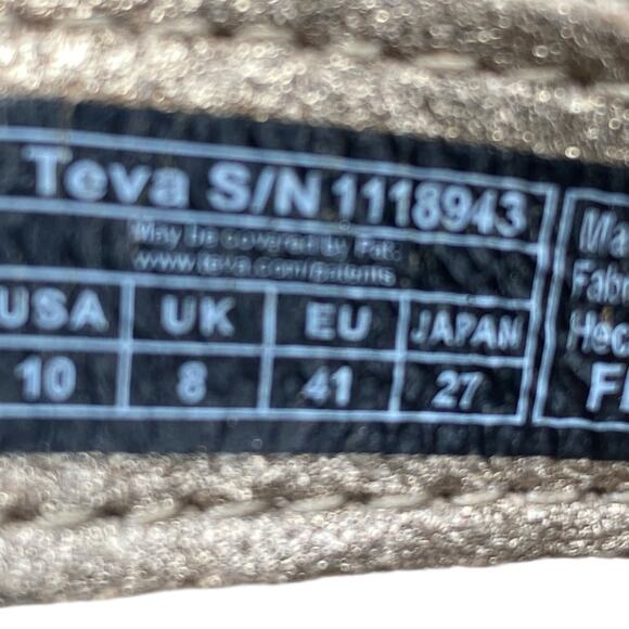 Teva Women's Midform Arivaca Beige Platform Strappy Sandal Size US 10 - Picture 10 of 10